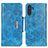 Custodia Portafoglio In Pelle Cover con Supporto N04P per Samsung Galaxy A13 5G Viola