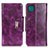 Custodia Portafoglio In Pelle Cover con Supporto N04P per Samsung Galaxy A22 5G Viola