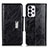 Custodia Portafoglio In Pelle Cover con Supporto N04P per Samsung Galaxy A33 5G Nero