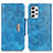 Custodia Portafoglio In Pelle Cover con Supporto N04P per Samsung Galaxy A53 5G Cielo Blu