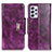 Custodia Portafoglio In Pelle Cover con Supporto N04P per Samsung Galaxy A73 5G Viola