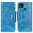 Custodia Portafoglio In Pelle Cover con Supporto N04P per Xiaomi POCO C3 Viola