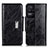 Custodia Portafoglio In Pelle Cover con Supporto N04P per Xiaomi Redmi K40S 5G Nero