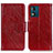 Custodia Portafoglio In Pelle Cover con Supporto N05P per Motorola Moto E13 Rosso