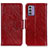 Custodia Portafoglio In Pelle Cover con Supporto N05P per Nokia G42 5G Rosso