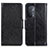 Custodia Portafoglio In Pelle Cover con Supporto N05P per OnePlus Nord N200 5G Nero