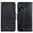 Custodia Portafoglio In Pelle Cover con Supporto N05P per Oppo A54s Nero