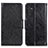 Custodia Portafoglio In Pelle Cover con Supporto N05P per Samsung Galaxy A04s Nero