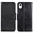 Custodia Portafoglio In Pelle Cover con Supporto N05P per Samsung Galaxy A23s Nero