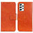 Custodia Portafoglio In Pelle Cover con Supporto N05P per Samsung Galaxy A53 5G Arancione