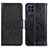 Custodia Portafoglio In Pelle Cover con Supporto N05P per Samsung Galaxy M53 5G Nero