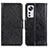 Custodia Portafoglio In Pelle Cover con Supporto N05P per Xiaomi Mi 12X 5G Nero