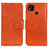 Custodia Portafoglio In Pelle Cover con Supporto N05P per Xiaomi POCO C3 Arancione