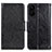 Custodia Portafoglio In Pelle Cover con Supporto N05P per Xiaomi Poco C65 Nero