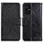 Custodia Portafoglio In Pelle Cover con Supporto N05P per Xiaomi Poco M5 4G Nero