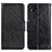 Custodia Portafoglio In Pelle Cover con Supporto N05P per Xiaomi Redmi 9 Activ Nero