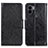 Custodia Portafoglio In Pelle Cover con Supporto N05P per Xiaomi Redmi A1 Plus Nero