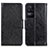 Custodia Portafoglio In Pelle Cover con Supporto N05P per Xiaomi Redmi K40S 5G Nero