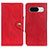 Custodia Portafoglio In Pelle Cover con Supporto N06P per Google Pixel 8 5G Rosso
