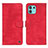 Custodia Portafoglio In Pelle Cover con Supporto N06P per Motorola Moto Edge 20 Lite 5G Rosso