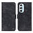 Custodia Portafoglio In Pelle Cover con Supporto N06P per Motorola Moto Edge Plus (2022) 5G Nero