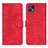 Custodia Portafoglio In Pelle Cover con Supporto N06P per Motorola Moto G50 5G Rosso