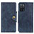 Custodia Portafoglio In Pelle Cover con Supporto N06P per Oppo A53s 5G Blu