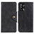 Custodia Portafoglio In Pelle Cover con Supporto N06P per Oppo A74 4G Nero