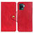 Custodia Portafoglio In Pelle Cover con Supporto N06P per Oppo A94 4G Rosso