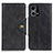 Custodia Portafoglio In Pelle Cover con Supporto N06P per Oppo F21 Pro 4G Nero