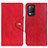 Custodia Portafoglio In Pelle Cover con Supporto N06P per Realme 8 5G Rosso