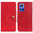 Custodia Portafoglio In Pelle Cover con Supporto N06P per Realme GT Neo3 5G Rosso