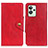 Custodia Portafoglio In Pelle Cover con Supporto N06P per Realme GT2 Pro 5G Rosso