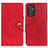 Custodia Portafoglio In Pelle Cover con Supporto N06P per Samsung Galaxy A15 4G Rosso