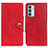 Custodia Portafoglio In Pelle Cover con Supporto N06P per Samsung Galaxy F23 5G Rosso