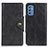 Custodia Portafoglio In Pelle Cover con Supporto N06P per Samsung Galaxy M52 5G Nero