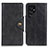 Custodia Portafoglio In Pelle Cover con Supporto N06P per Samsung Galaxy S22 Ultra 5G Nero