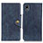 Custodia Portafoglio In Pelle Cover con Supporto N06P per Sony Xperia Ace III Blu