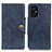 Custodia Portafoglio In Pelle Cover con Supporto N06P per Xiaomi Poco M5 4G Blu