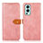 Custodia Portafoglio In Pelle Cover con Supporto N07P per OnePlus Nord 2 5G Rosa