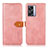 Custodia Portafoglio In Pelle Cover con Supporto N07P per Oppo A57 5G Rosa