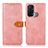 Custodia Portafoglio In Pelle Cover con Supporto N07P per Oppo Reno5 A Rosa