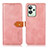 Custodia Portafoglio In Pelle Cover con Supporto N07P per Realme GT2 Pro 5G Rosa