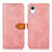 Custodia Portafoglio In Pelle Cover con Supporto N07P per Samsung Galaxy A23 5G SC-56C Rosa