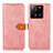 Custodia Portafoglio In Pelle Cover con Supporto N07P per Xiaomi Redmi K60 Ultra 5G Rosa