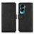 Custodia Portafoglio In Pelle Cover con Supporto N08P per Huawei Honor 90 Lite 5G Nero