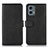 Custodia Portafoglio In Pelle Cover con Supporto N08P per Motorola Moto G 5G (2023) Nero