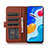 Custodia Portafoglio In Pelle Cover con Supporto N08P per Motorola Moto G42