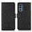 Custodia Portafoglio In Pelle Cover con Supporto N08P per Motorola Moto G62 5G Nero