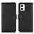 Custodia Portafoglio In Pelle Cover con Supporto N08P per Motorola Moto G73 5G Nero